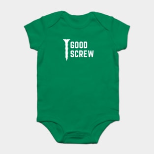 Good screw- a provocative handyman design Baby Bodysuit